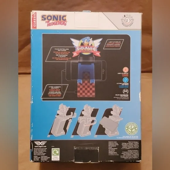Sonic The Hedgehog Lightup Gaming Phone Holder